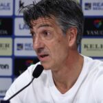 Imanol: «Es una obsesión dejar a la Real en Europa, quiero verla en Europa»