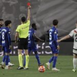 Tres partidos a Djené tras su expulsión en el Rayo Vallecano-Getafe