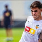 Enzo Barrenechea supera sus molestias en el tobillo a falta de la sesión previa al Getafe