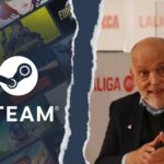 LaLiga y Javier Tebas ‘rompen’ Steam por culpa de los bloqueos a CloudFare