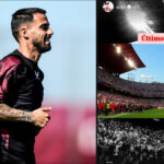 Suso encara emocionado su último servicio al Sánchez-Pizjuán