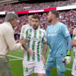 La bronca de Pellegrini en la pausa de hidratación frente al Atlético