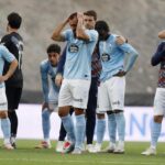 La plantilla del Celta ya se prepara para la final de Getafe