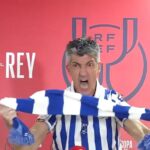 Imanol: «La imágen con la bufanda es el mejor recuerdo de lo que he sentido como técnico de la Real»