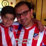 La promesa de Marvin a su hijo Daniel: «El Atleti es todo en mi vida»
