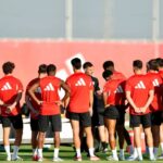 Badé, ausente en la última sesión antes de viajar a Gelsenkirchen
