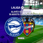 Alavés – Levante: a qué hora y dónde ver el partido de LaLiga EA Sports
