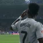 Las protestas de Vinicius tras su gol iban dirigidas a Ricardo de Burgos