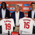 El Sevilla presenta a Cardoso y Mendy