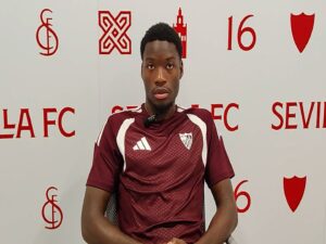 Agoumé: «El 4-1 fue una tarde muy feliz para todos»