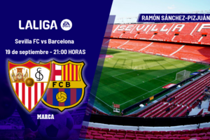 Sevilla FC – Barcelona: horario y dónde ver hoy en TV el partido de la jornada 7 de LaLiga EA Sports