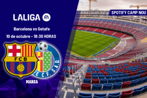 Barcelona – Getafe: horario, dónde ver en TV y canal del partido de LaLiga EA Sports