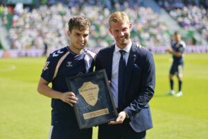 Aleix Febas, emocionado con el recibimiento en Elche