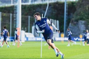 Beitia sufre un esguince de tobillo izquierdo
