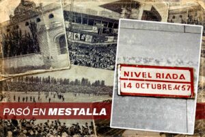 Qué pasó en Mestalla… un 14 de octubre: la riada de 1957 y el estadio anegado por completo de agua