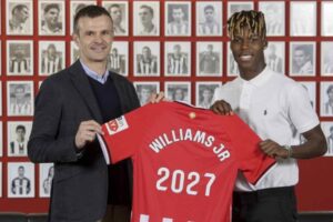 Félix Tainta, representante de Nico Williams: «Tenía idea de poder salir, en el Athletic sabes que no vas a ganar una Champions…»