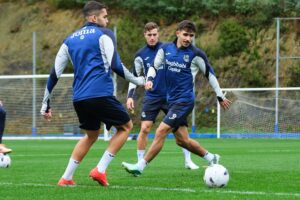 Marín se une a Herrera en la lista de ausencias de última hora para visitar La Rosaleda