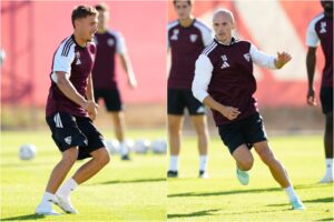 El Sevilla recupera a Stassin y Guridi