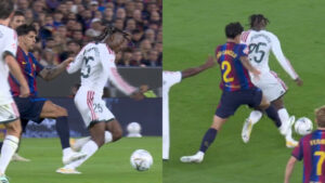 El pisotón que enciende al madridismo: ¿era roja a Cancelo?