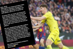 Pau Navarro se disculpa tras la polémica: «Me gustaría ver el estadio siempre lleno»
