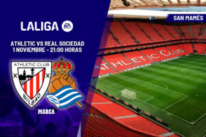 A qué hora es el Athletic – Real Sociedad : horario y dónde ver hoy en TV y canal del partido de Liga